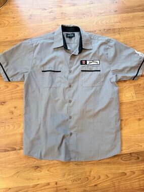 Jim Beam Embroidered Work Shirt
